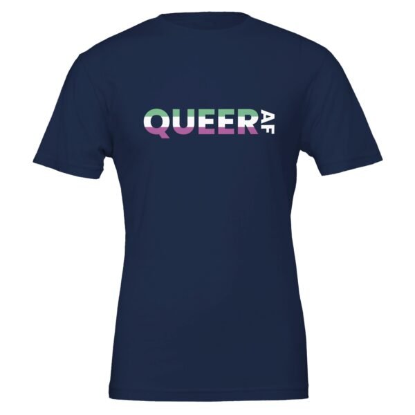 QUEER AF – Crewneck T-shirt