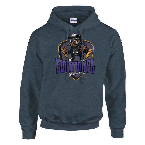 Emotional Support Pig – Pullover Hoodie