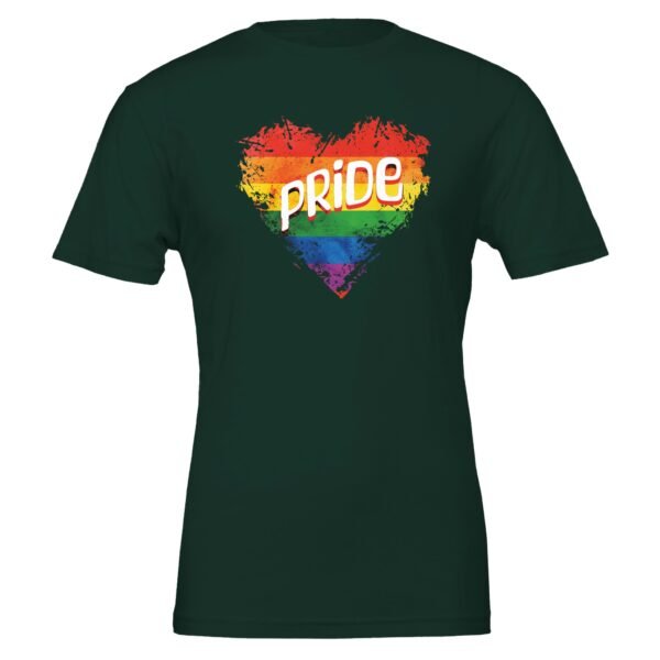 Heart Rainbow Pride -Crewneck T-shirt