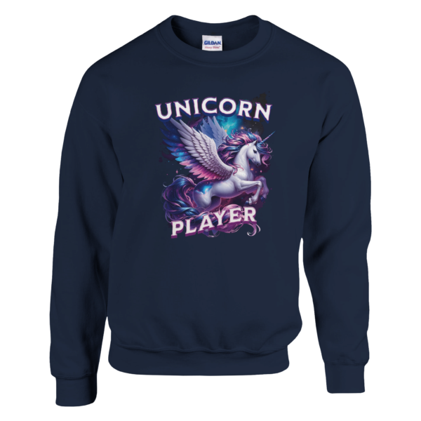 Unicorn Player – Crewneck Sweatshirt