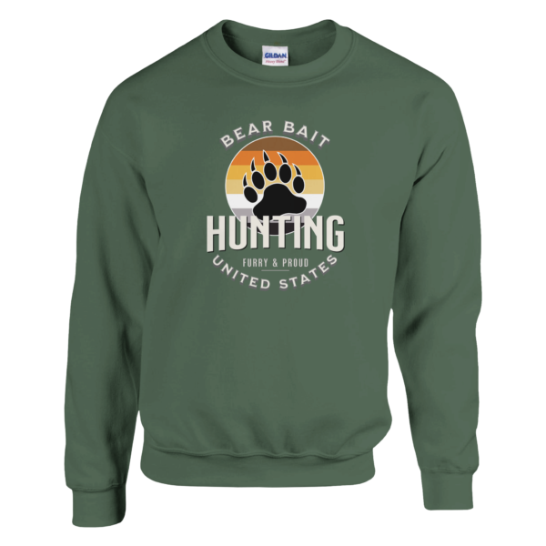 Bear Bait Hunting – Crewneck Sweatshirt