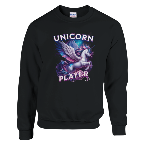 Unicorn Player – Crewneck Sweatshirt