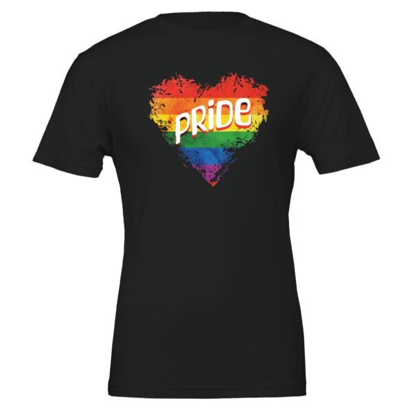 Heart Rainbow Pride -Crewneck T-shirt