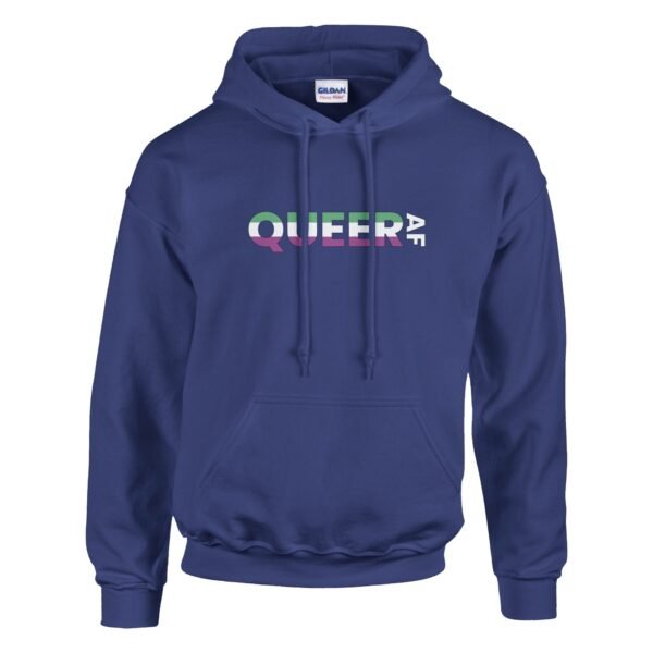 QUEER AF = Pullover Hoodie
