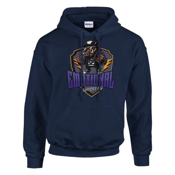 Emotional Support Pig – Pullover Hoodie
