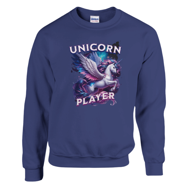 Unicorn Player – Crewneck Sweatshirt