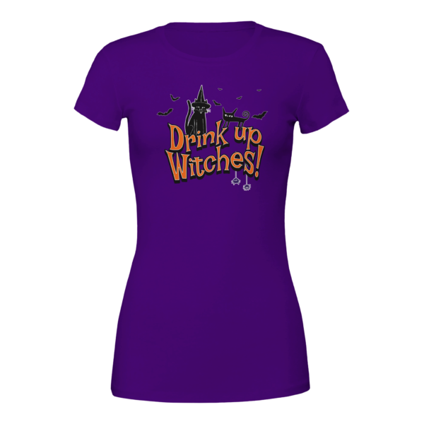 Drink Up Witches – Womens Crewneck T-shirt