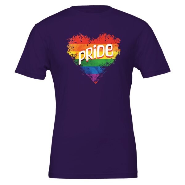 Heart Rainbow Pride -Crewneck T-shirt