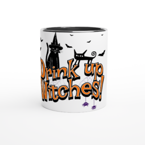 Drink Up Witches - White 11oz Ceramic MugDrink Up Witches – White 11oz Ceramic Mug