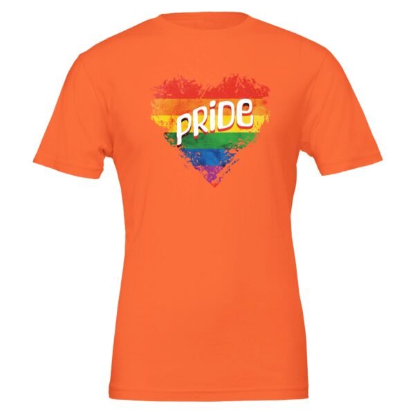 Heart Rainbow Pride -Crewneck T-shirt