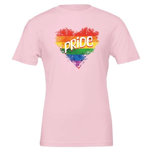 Heart Rainbow Pride -Crewneck T-shirt