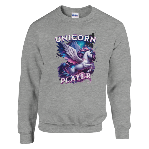 Unicorn Player – Crewneck Sweatshirt