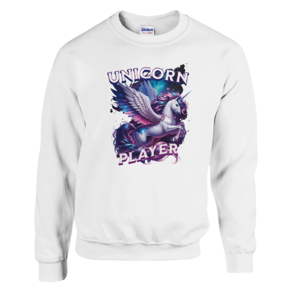 Unicorn Player – Crewneck Sweatshirt