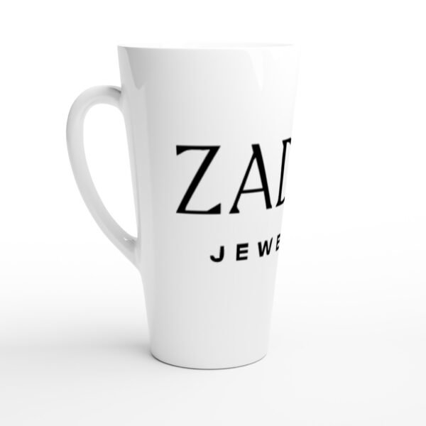 White Latte 17oz Ceramic Mug