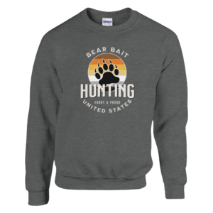 Bear Bait Hunting - Crewneck SweatshirtBear Bait Hunting – Crewneck Sweatshirt