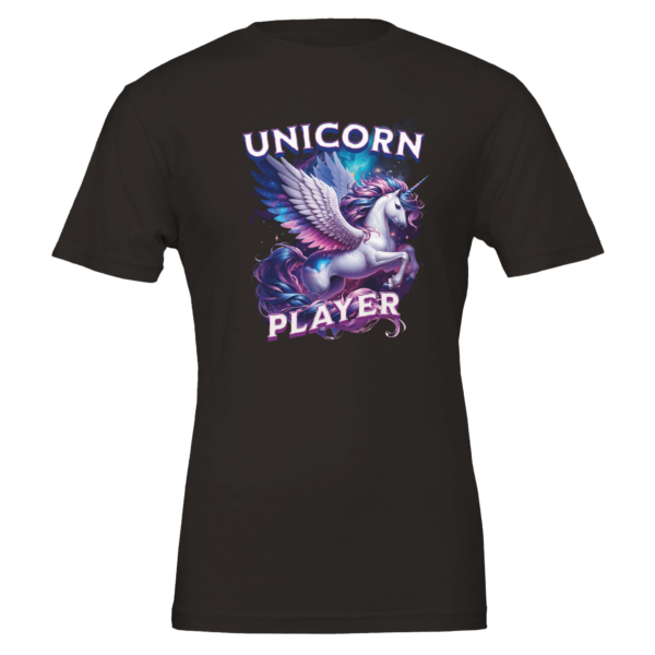 Unicorn Player – Crewneck T-shirt