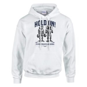 Hold On, Overstimulated & Dangerous - Pullover HoodieHold On, Overstimulated & Dangerous – Pullover Hoodie