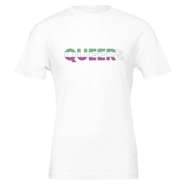 QUEER AF – Crewneck T-shirt